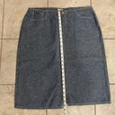 Calvin Klein Jeans Linen Blend Pencil Skirt Photo 7