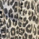 Thread and Supply Vintage Cheetah Print Denim Jacket Photo 4