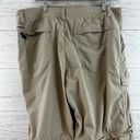 Columbia  Tan Zip Away Convertible Hiking Pants Size 16 Photo 2