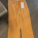 ZARA orange mom jeans Size 6 Photo 0