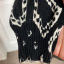 Nine West black/wht crop cardigan sweater. Size medium Photo 8