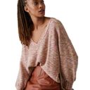 Pilcro /ANTHROPOLOGIE “Deep V Sweater” in color “Spacedye Combo”. Size Small. EUC Photo 2