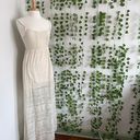 Hollister Cream Lace Bohemian Maxi Dress Photo 11