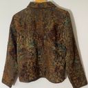 Christopher & Banks  Multicolor Tapestry Button Up Jacket Photo 2