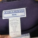 Jessica Howard VTG ‎ Petites Suit Dress Size 12 2 Piece Purple Jacket/Tank Dress Photo 9