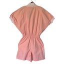 One Piece Vintage 80s 90s Peach  Romper Large Photo 1