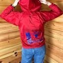 Disney RED  TIGGER HOOD WINDBREAKER GRAPHIC JACKET Photo 0