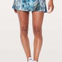 Lululemon  Play Off The Pleats Skirt 8 Women’s Sun Dazed Multi Blue W8874R Photo 0