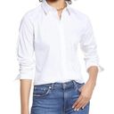 Halogen  Classic Button-up White Shirt Size XS NWT Photo 0