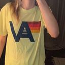 Aviator Nation neon yellow  tee shirt Photo 4