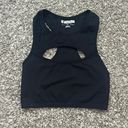 Forever 21 black sports bra size small Photo 0