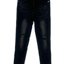 Onyx Risen Jeans Womens 28 7 High Rise Vintage Washed Skinny  Trashed Destroyed Photo 0
