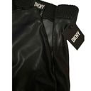 DKNY Nwt  Pleather High Waisted Pants Gothic Motorcycle Punk Grunge Rock Photo 6