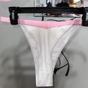 Manduka Light Pink And White Two Piece Bikini Set  Photo 4