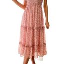 Petal and Pup  Vedas Midi Dress Pink Size 6 Photo 0