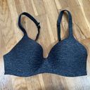 Hanes  Gray Wireless Bra - Ultimate Comfortblend T-shirt Full Coverage 36C Photo 5