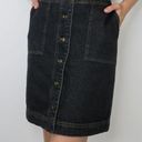 Ralph Lauren Lauren Jeans Co Black Denim Mini Skirt 6P Photo 0