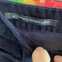 Talbots   Straight Leg Corduroy Black Pants Size 14 Photo 2