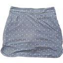 Peter Millar  Skort Women's XL Golf Alice Petal Hem Blue Stretch New With Tags Photo 1