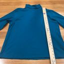 L.L.Bean  women’s  teal turtle neck size large . Photo 5