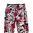 DKNY  Floral Print 7/8 Length Leggings with Coordinated Pink Tank XS NWT Photo 2