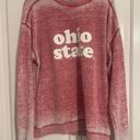 Chicka-d Ohio State Faded Pink Crewneck Photo 0