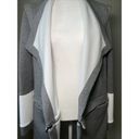 BCBGMAXAZRIA  Convertible Detachable Open Jacket Size Small Grey Casual Photo 1