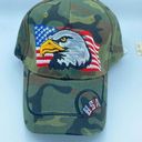 Amrita Singh American Eagle Camo Patriotic Baseball Cap By  Photo 0