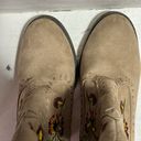 MIA  Ankle Booties MELROSE Embroidered Flowers Size 8 Photo 10