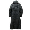 Cole Haan  Black Full Length Puffer Down Coat Winter Coat Size M Photo 7