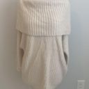 Umgee  Ribbed Foldover Sweater Cream Photo 0