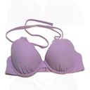 Shade & Shore NWOT 34C Underwire Light Purple Floral Wire Bikini Top Photo 3