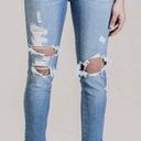 Pistola Monroe High Waist Cigarette Straight Ankle Distressed Stretch Jeans 29 Photo 0