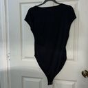 Old Navy  black scoop neck bodysuit - MEDIUM Photo 3