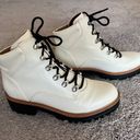 Indigo rd. White Combat Boots Photo 2