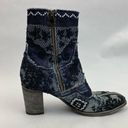 indigo. MARCODELLI BOOTS SUNDANCE COLLECTION WESTERN EMBROIDERED SZ 7 Photo 6