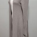 Wishlist  gray waffle knit duster size large Photo 3