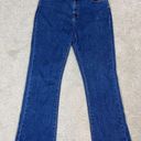 L.L.Bean  Jeans Womens Size 14 34x29 Blue Classic Fit Med Wash Bootcut Stretch Photo 0