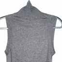 Banana Republic  Sleeveless Collared Cardigan Sweater Vest PS Grey NWOT Photo 3