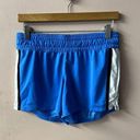 Xersion  Blue & White Stripe Athletic Shorts Photo 0