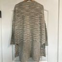 Lush Clothing Lush Cardigan Sweater Open Front Pockets Slits Size S/M Soft Colors Photo 1