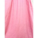 Petal and Pup  Linen Blend Aubrey Backless Cutout Midi Dress Pink Women's Size US 6 Photo 4