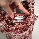 American Eagle Red Short Romper Photo 2