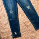 Vervet Flying Monkey High Rise Comfort Stretch Distressed Blue Mom Jean Size 30 Photo 4