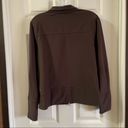 Lucy Tech  Brown Stretch Full Zip Active Jacket M Photo 9