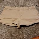 New York & Co. tan classic shorts size 8 Photo 1