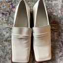 Mango  Square Toe Leather Loafer Photo 3