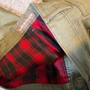 Bit & Bridle Womens Straight Leg Canvas Flannel Lined Pants Sz 10 Olive Green Photo 10