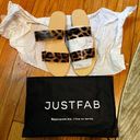 JustFab Cheetah Sandals Photo 1