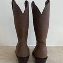 Alberta Boot Bow Cowboy Cowgirl Leather Boots Women Size 8.5 D NWOB Photo 5